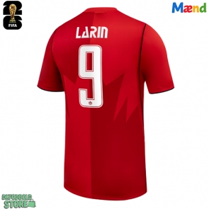 Canada Cyle Larin #9 Replika Hjemmebanetrøje VM 2026 Kortærmet